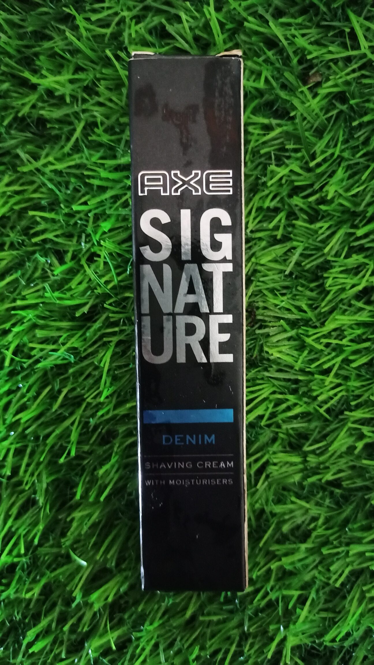 Axe Signature Denim Shaving Cream  fuddinscom
