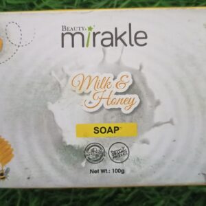 Mirakle Milk & Honey Soap , 100g